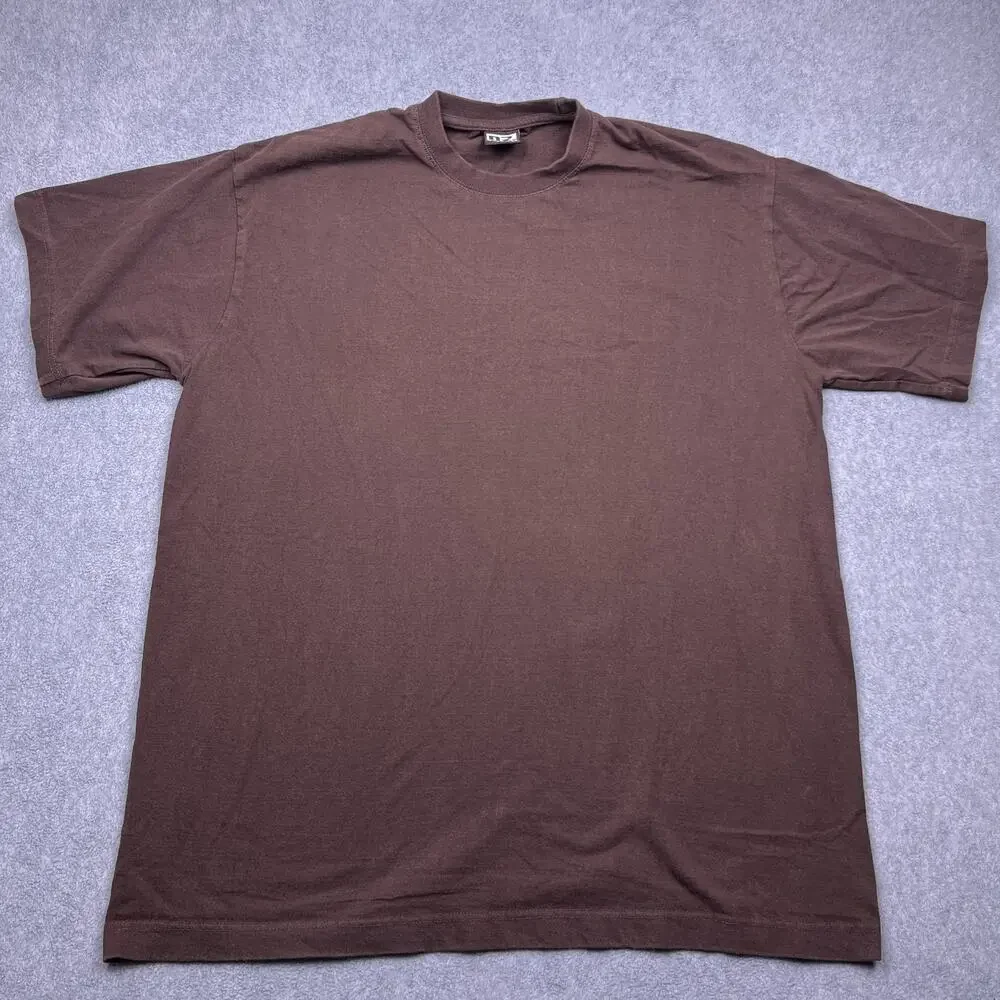 Dream USA T-Shirt Mens 2XL Brown Short Sleeve‎